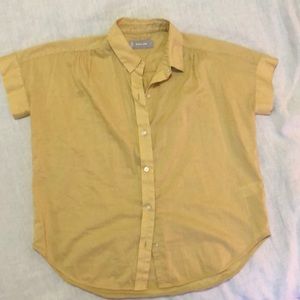 Everlane Cropped Button Down